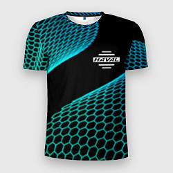 Мужская спорт-футболка Haval electro hexagon