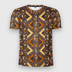 Мужская спорт-футболка Мавританский африканский орнамент