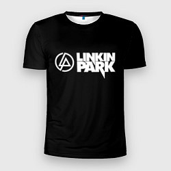 Мужская спорт-футболка Linkin park logo rock music