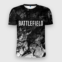 Мужская спорт-футболка Battlefield black graphite