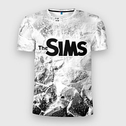 Мужская спорт-футболка The Sims white graphite