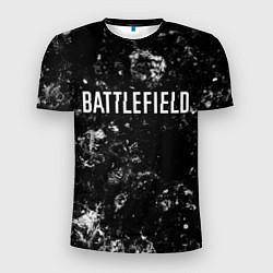 Мужская спорт-футболка Battlefield black ice