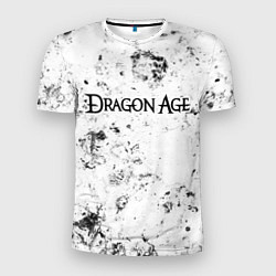 Мужская спорт-футболка Dragon Age dirty ice