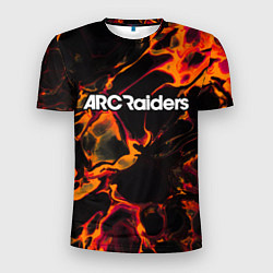 Мужская спорт-футболка ARC Raiders red lava