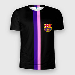 Футболка спортивная мужская Barcelona line, цвет: 3D-принт