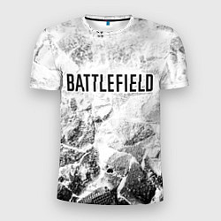 Футболка спортивная мужская Battlefield white graphite, цвет: 3D-принт