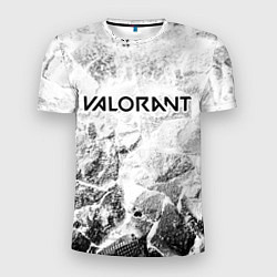 Мужская спорт-футболка Valorant white graphite