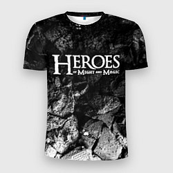 Мужская спорт-футболка Heroes of Might and Magic black graphite