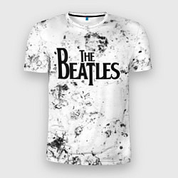 Мужская спорт-футболка The Beatles dirty ice