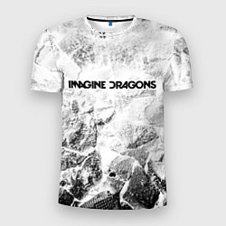 Мужская спорт-футболка Imagine Dragons white graphite