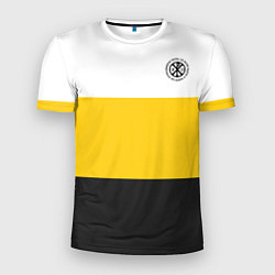 Мужская спорт-футболка За веру царя и святую триединую Русь Хризма