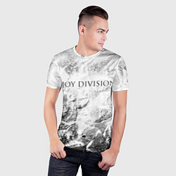 Футболка спортивная мужская Joy Division white graphite, цвет: 3D-принт — фото 2