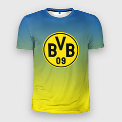 Футболка спортивная мужская Borussia gradient, цвет: 3D-принт