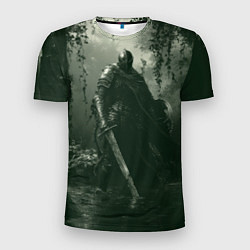 Футболка спортивная мужская Рыцарь из Dark Souls, цвет: 3D-принт