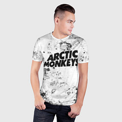 Футболка спортивная мужская Arctic Monkeys dirty ice, цвет: 3D-принт — фото 2