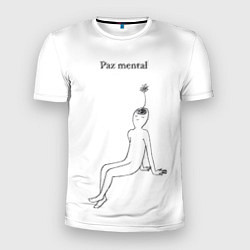 Мужская спорт-футболка Ментальный образ учителя