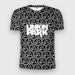 Мужская спорт-футболка Linkin park pattern