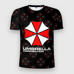 Мужская спорт-футболка Resident evil - umbrella corporation