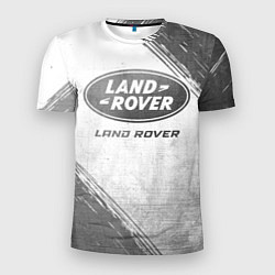 Футболка спортивная мужская Land Rover - white gradient, цвет: 3D-принт