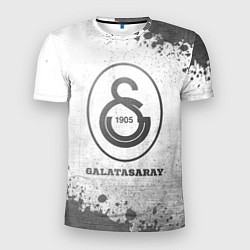 Футболка спортивная мужская Galatasaray - white gradient, цвет: 3D-принт