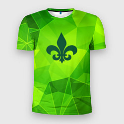 Мужская спорт-футболка Saints Row green poly