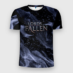 Мужская спорт-футболка Lord of the fallen fire