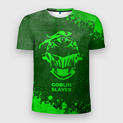 Футболка спортивная мужская Goblin Slayer - green gradient, цвет: 3D-принт