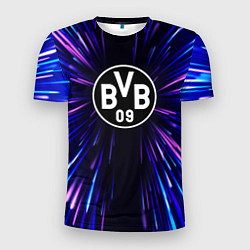 Футболка спортивная мужская Borussia neon energy, цвет: 3D-принт