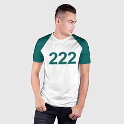 Футболка спортивная мужская Игра в кальмара 222, цвет: 3D-принт — фото 2
