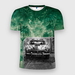 Мужская спорт-футболка Ретроавтомобиль