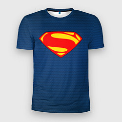 Футболка спортивная мужская Человек из стали - Супермен, цвет: 3D-принт