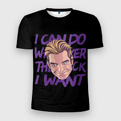 Мужская спорт-футболка Хоумлендер мем Пацаны