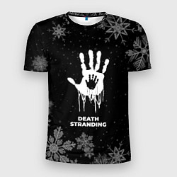 Футболка спортивная мужская Снежный Death Stranding, цвет: 3D-принт