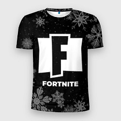 Футболка спортивная мужская Снежный Fortnite, цвет: 3D-принт