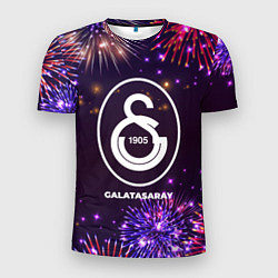 Футболка спортивная мужская Праздничный Galatasaray, цвет: 3D-принт
