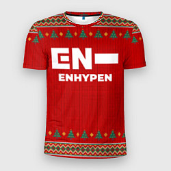 Футболка спортивная мужская Enhypen new year, цвет: 3D-принт