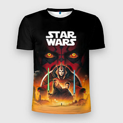 Мужская спорт-футболка Звездные войны - Скрытая угроза