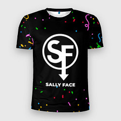 Футболка спортивная мужская Sally Face конфети, цвет: 3D-принт