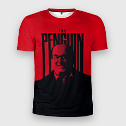 Мужская спорт-футболка Освальд Кобб Пингвин