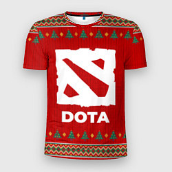 Мужская спорт-футболка Dota new year