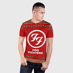 Футболка спортивная мужская Foo Fighters new year, цвет: 3D-принт — фото 2