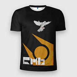 Футболка спортивная мужская Город 17 - граффити, цвет: 3D-принт