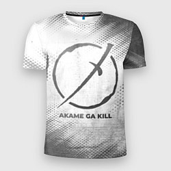 Мужская спорт-футболка Akame ga Kill - white gradient