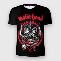 Мужская спорт-футболка Motorhead skull