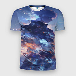 Мужская спорт-футболка Аниме - магическая битва