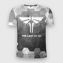 Футболка спортивная мужская The Last Of Us - grey gradient, цвет: 3D-принт