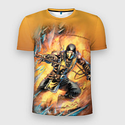 Мужская спорт-футболка Scorpion - Mortal Kombat