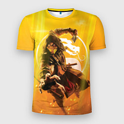 Мужская спорт-футболка Скорпион - Mortal Kombat