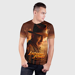 Футболка спортивная мужская Indiana Jones and the Great Circle, цвет: 3D-принт — фото 2