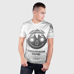Футболка спортивная мужская Tomodachi Game - white gradient, цвет: 3D-принт — фото 2